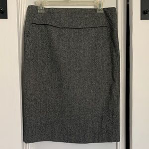 Tweed Pencil Skirt szM